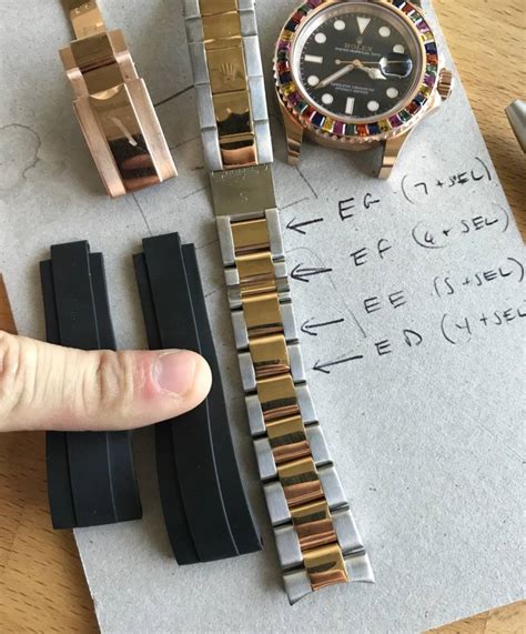 rolex datejust oyster band|oysterflex size chart.